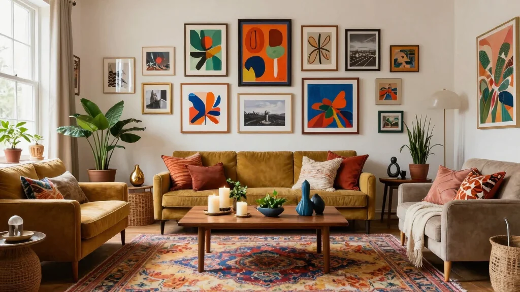 15 Art Decor Living Room Ideas for a Creative Gallery Feel