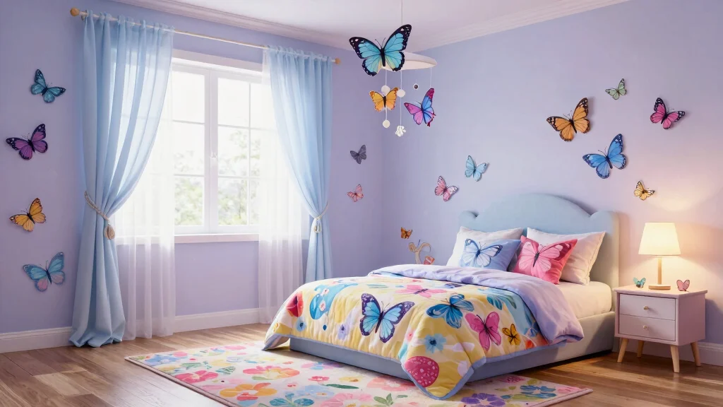 15 Butterfly Bedroom Ideas Kids Will Love