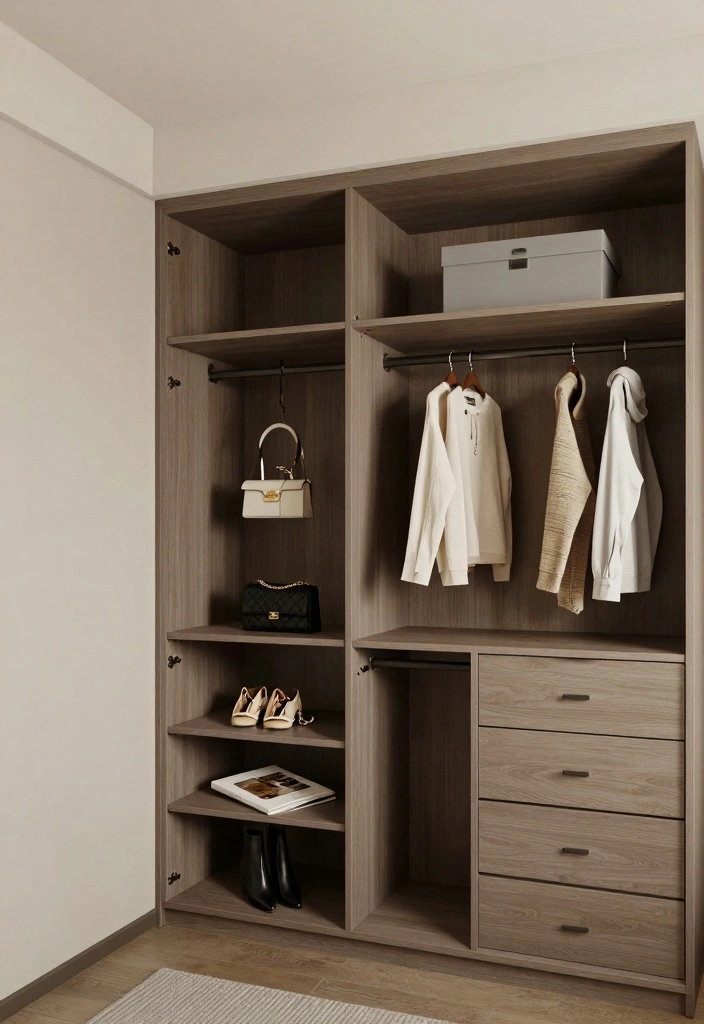 15 Closet Ideas for Small Bedrooms: Smart Space-Saving Storage - 8. Invest in a Closet System 1