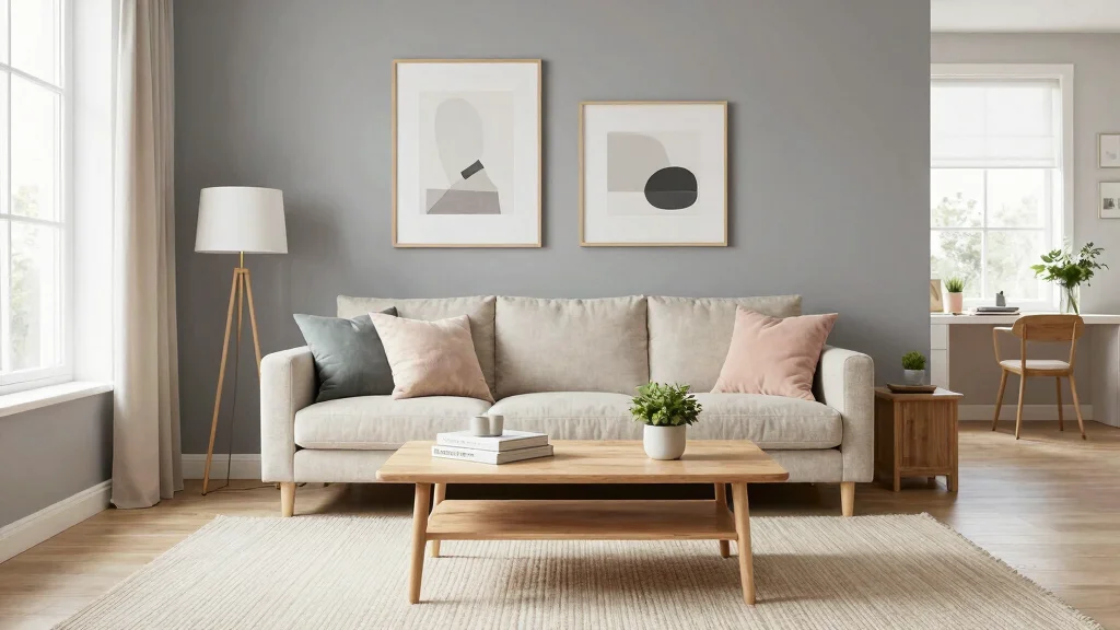 15 Grey Feature Wall Living Room Ideas for a Modern Neutral Style