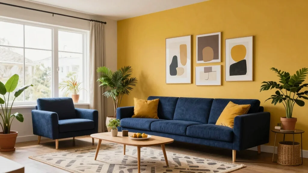 15 Mustard Living Room Decor Ideas: Warm Bold Accents