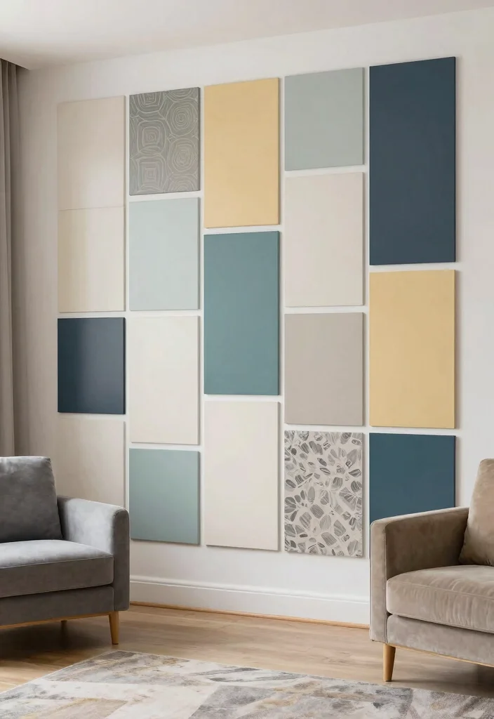 15 PVC Wall Design for Living Room Ideas Modern and Affordable - 15. Customizable PVC Panels 1