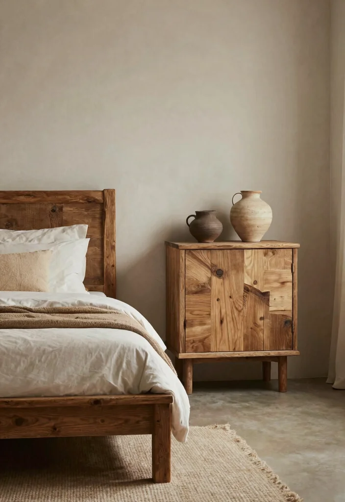 16 Bedroom Ideas Japanese Style Calm Minimal Zen Vibes - 10. A Touch of Wabi-Sabi 1