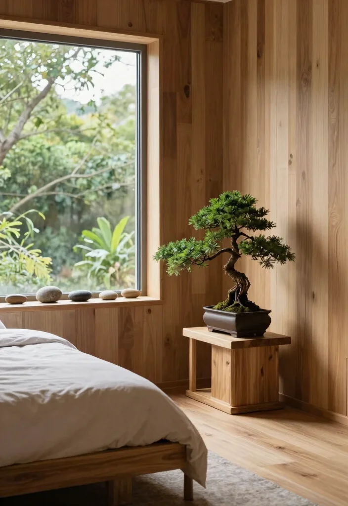 16 Bedroom Ideas Japanese Style Calm Minimal Zen Vibes - 4. Natural Elements 1