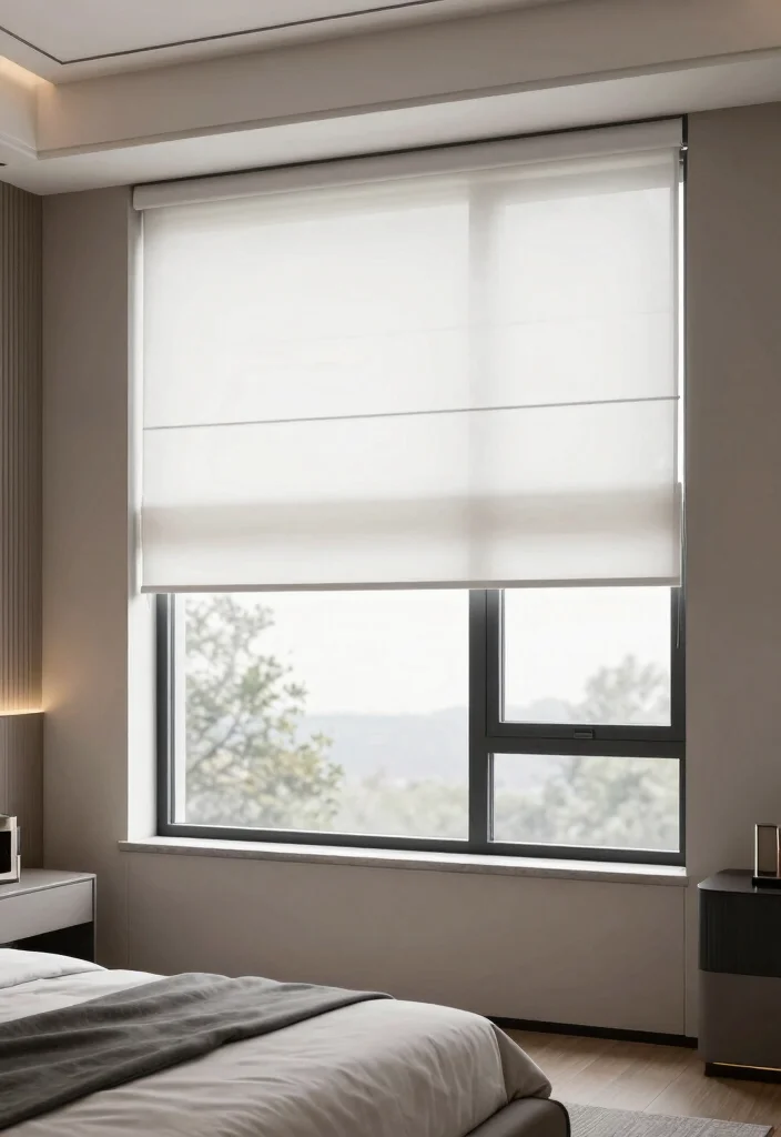 16 Bedroom Window Treatments Ideas: Functional and Stylish - 16. Smart Window Treatments 1
