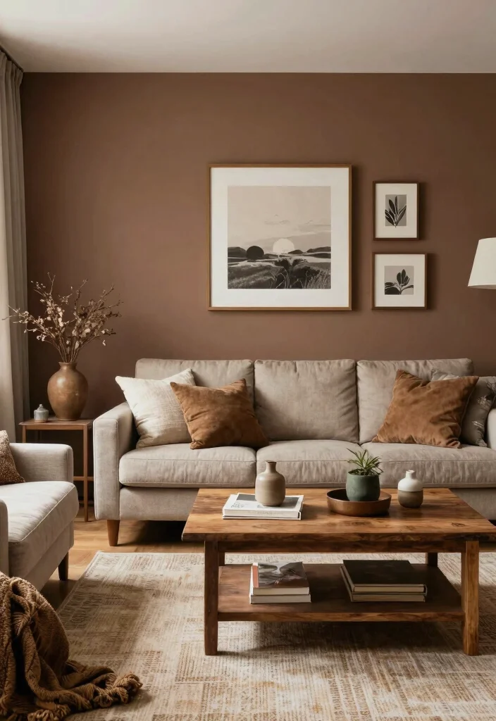 16 Brown Accent Wall Living Room Ideas: Warm, Cozy Depth - Conclusion 1