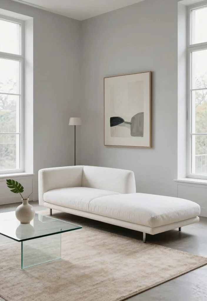 16 Chaise Lounge Living Room Arrangement Ideas: Elegant and Relaxed - 1. Minimalist Elegance 1