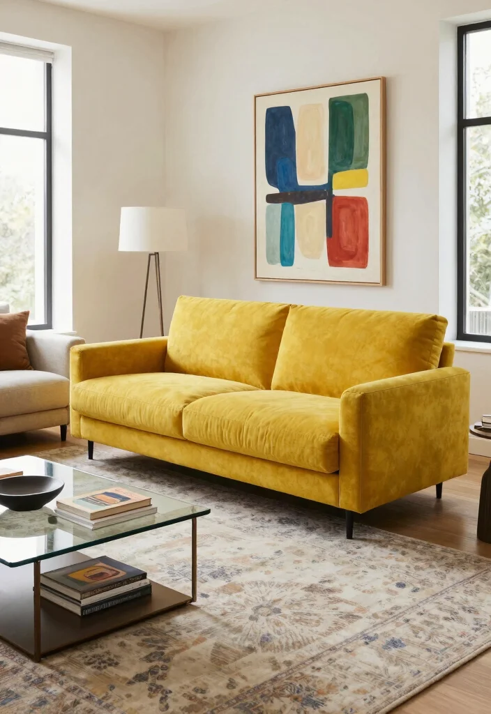 16 Chaise Lounge Living Room Arrangement Ideas: Elegant and Relaxed - 3. Bold Color Statement 1