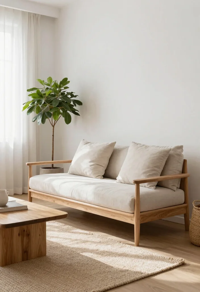 16 Chaise Lounge Living Room Arrangement Ideas: Elegant and Relaxed - 7. Nordic Inspired Serenity 1