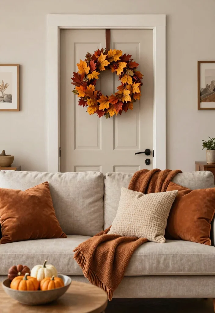 16 Christian Living Room Decor Ideas: Faith Inspired and Warm - 15. Seasonal Decor Updates 1