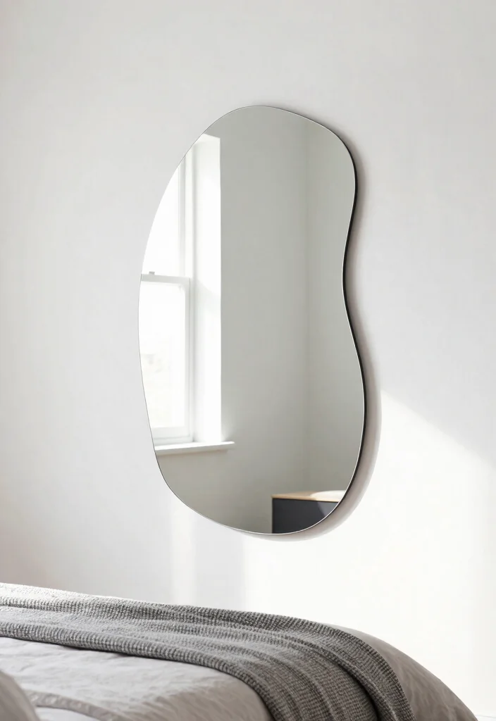 16 Empty Wall Ideas Bedroom: Simple Decor Solutions - 16. Creative Use of Mirrors 1