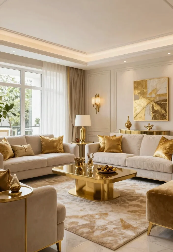 16 Gold Wall Decor Living Room Ideas for an Elegant Luxe Touch - Conclusion 1