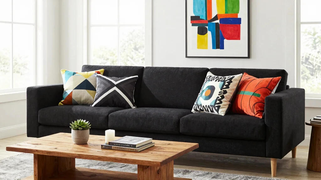 16 Living Room Black Sofa Ideas: Modern Bold Styling