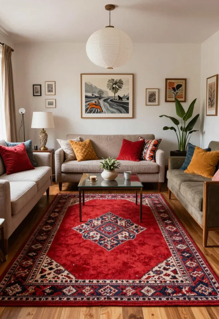 16 Red Rug Living Room Decor Ideas: Statement Color Pop - Conclusion 1