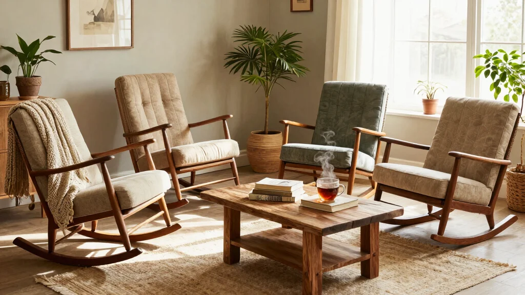 16 Rocking Chair Living Room Ideas Timeless Cozy Charm