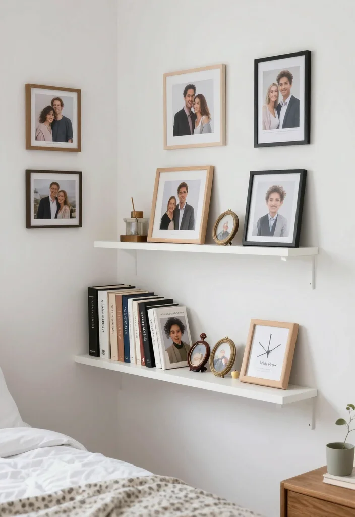 16 Small White Bedroom Ideas Bright Clean and Airy - 16. Add Personal Touches 1