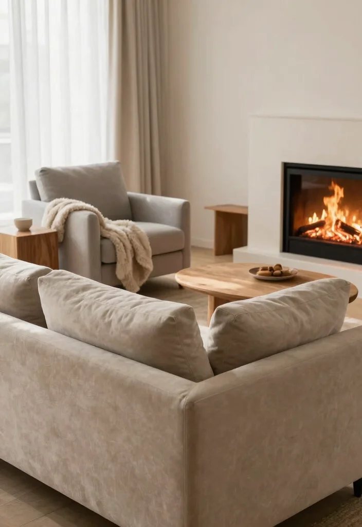 16 Soft Living Room Ideas: Calm, Cozy, and Inviting - 3. Incorporate Comfortable Furniture 1