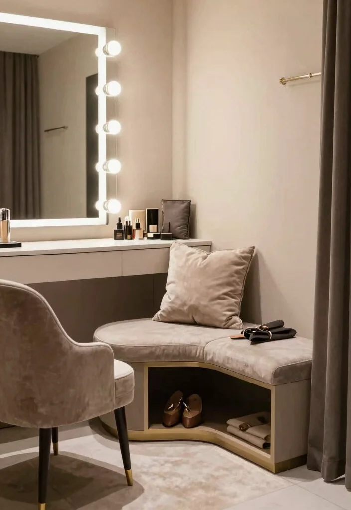 17 Bedroom With Dressing Room Ideas Functional Luxury - 12. Elegant Seating Options 1