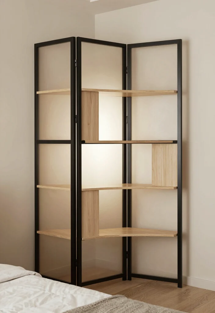 17 Bedroom With Dressing Room Ideas Functional Luxury - 17. Flexible Room Dividers 1