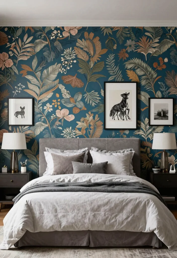 17 Bedroom With Dressing Room Ideas Functional Luxury - 9. Colorful Accent Walls 1