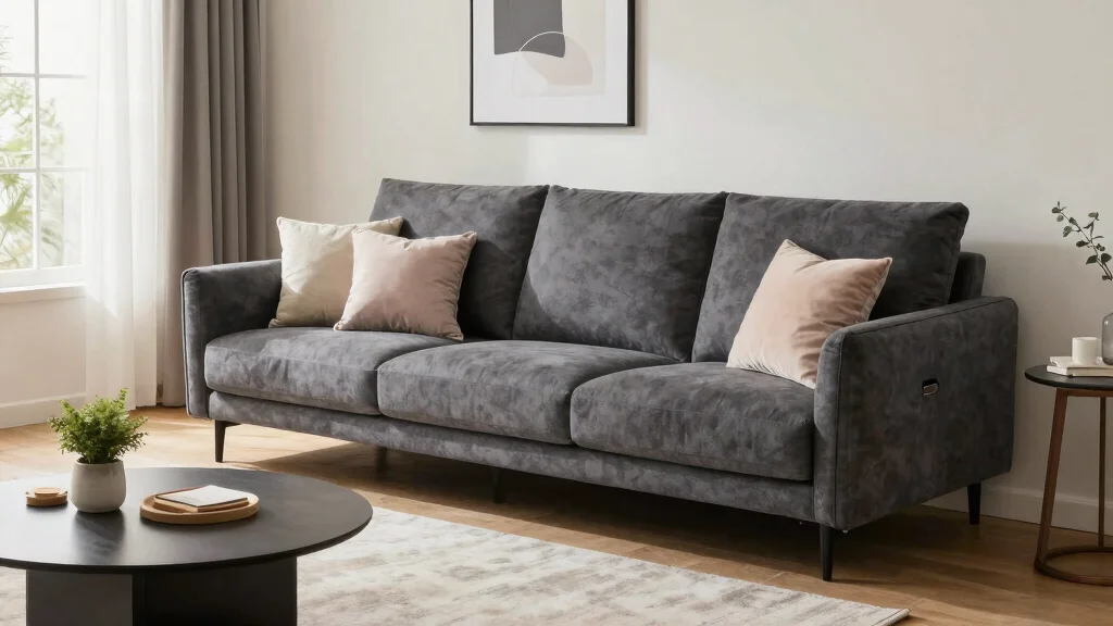 17 Dark Gray Sofa Living Room Ideas Modern and Versatile
