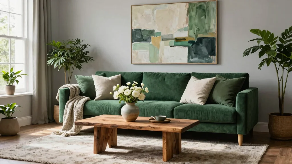 17 Forest Green Living Room Decor Ideas Rich Calm and Trendy