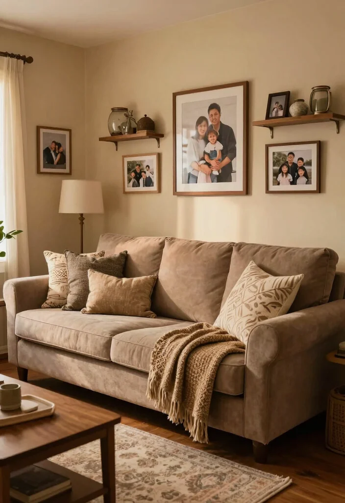 17 Sofa Bed Living Room Ideas for Smart, Flexible Living - 17. Personal Touches 1