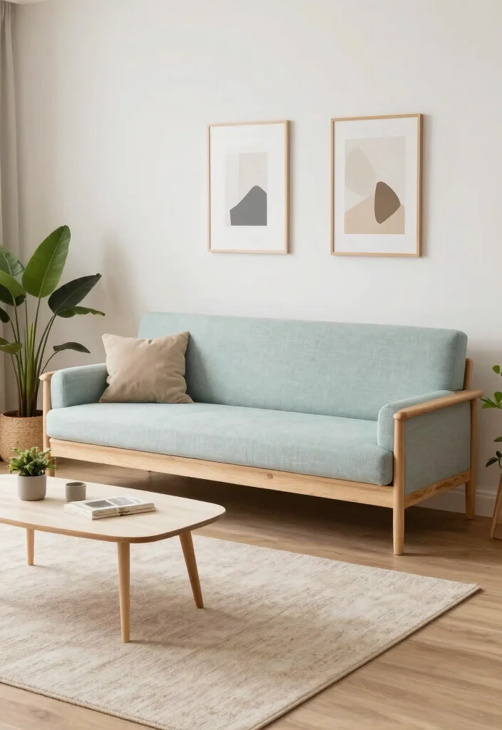 17 Sofa Bed Living Room Ideas for Smart, Flexible Living - 3. Scandinavian Simplicity 1