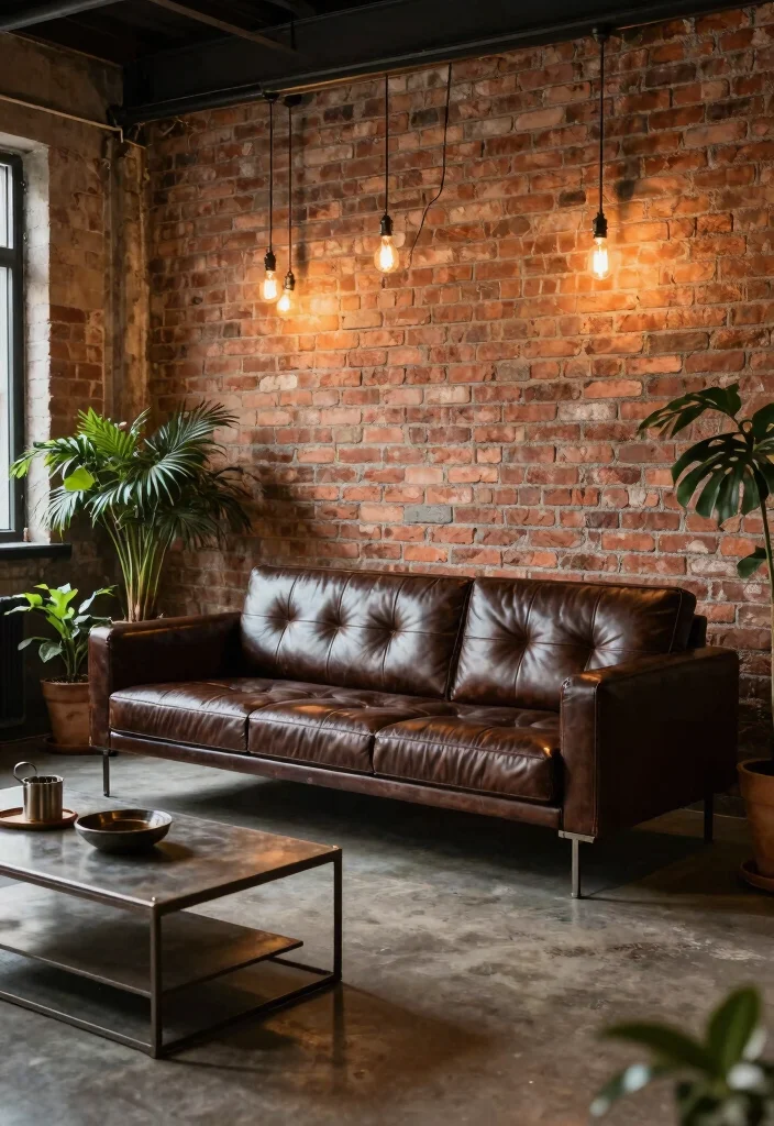 17 Sofa Bed Living Room Ideas for Smart, Flexible Living - 4. Industrial Edge 1