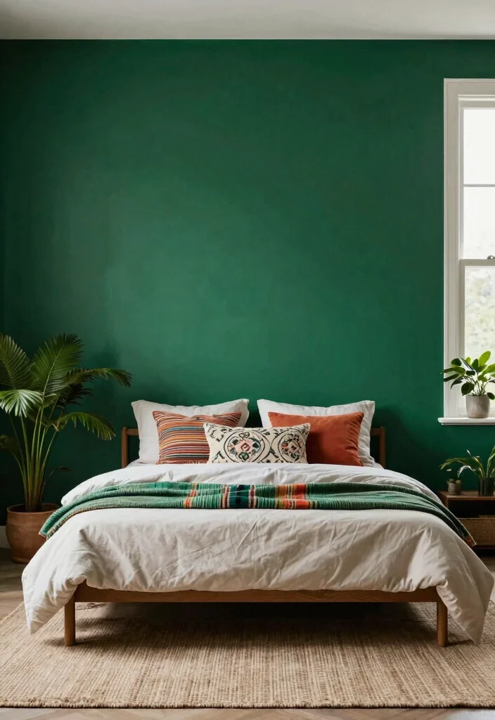 18 Bedroom Back Wall Design Ideas: Stylish Focal Points - 3. Bold Paint Colors 1