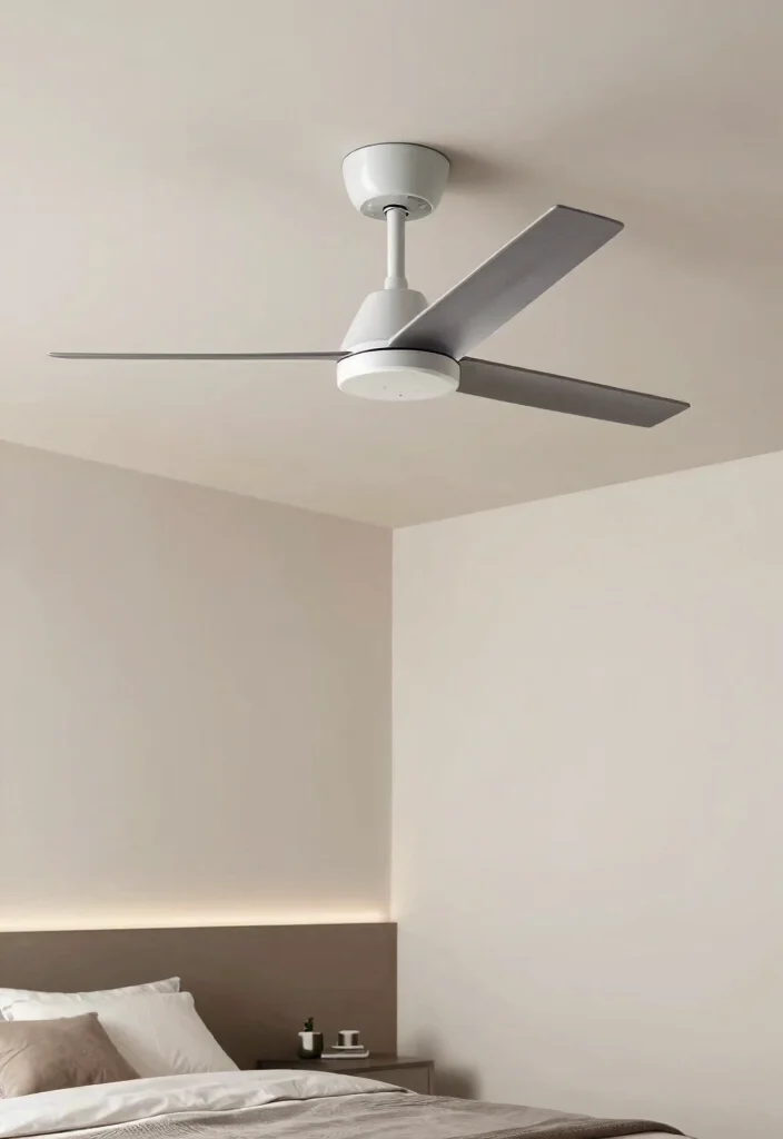 18 Bedroom Ceiling Fans With Light Ideas Comfort and Design - 11. Bladeless Ceiling Fans 1