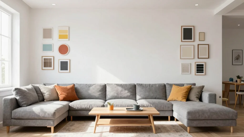 18 Blank Wall Ideas for a Stunning Living Room