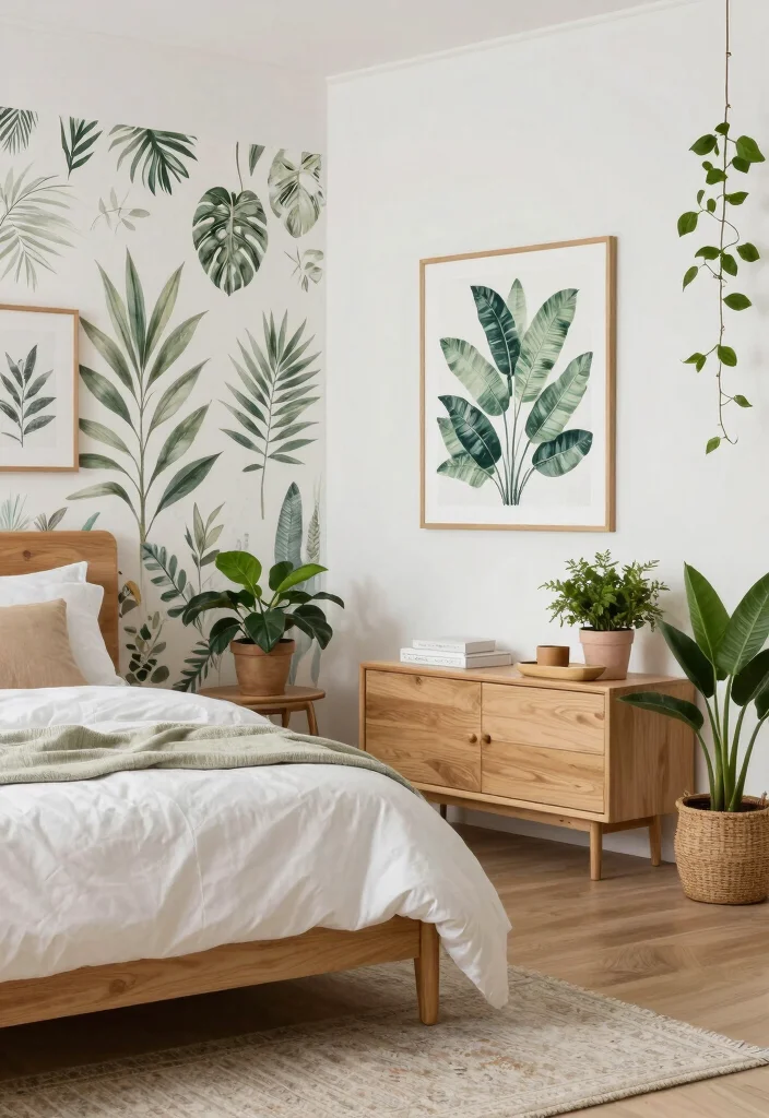 18 Cute Bedroom Ideas for Teens: Fun Stylish Spaces - 14. Nature-Inspired Accessories 1
