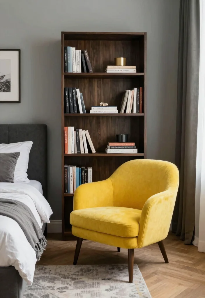 18 Cute Bedroom Ideas for Teens: Fun Stylish Spaces - 15. Statement Furniture Pieces 1