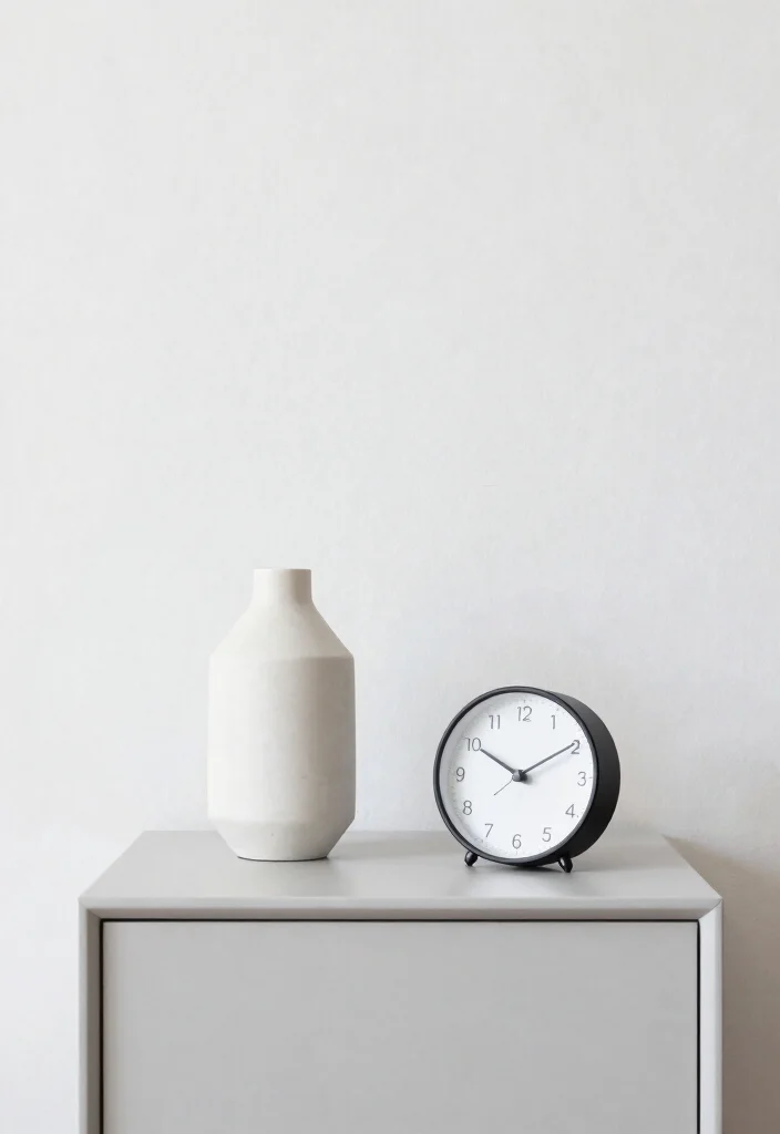 18 Small Bedroom Ideas for Men: Minimalist, Clean, and Modern - 14. Minimalist Accessories 1