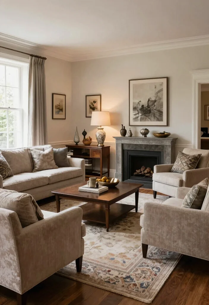 18 Unique Living Room Decor Ideas One of a Kind Style - 11. Stylish Furniture Arrangements 1