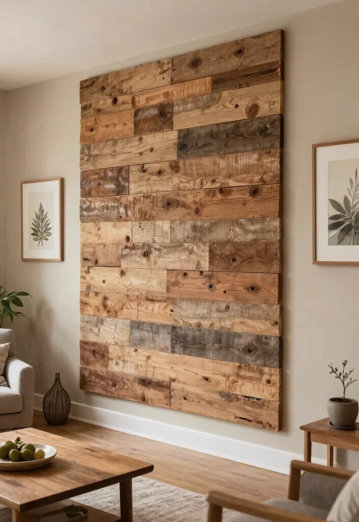 18 Unique Living Room Decor Ideas One of a Kind Style - 17. Sustainable Wall Treatments 1