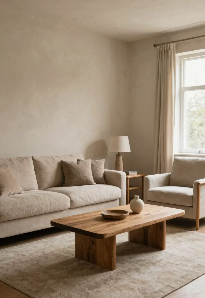 18 Wall Ideas for Living Room That Transform the Space - 13. Paint with Natural Pigments 1