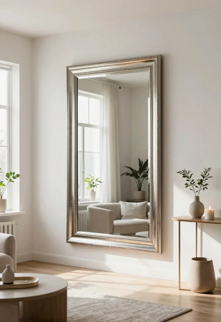 19 Decor Living Room Ideas: Easy Ways to Refresh Your Space - 10. Utilize Mirrors 1