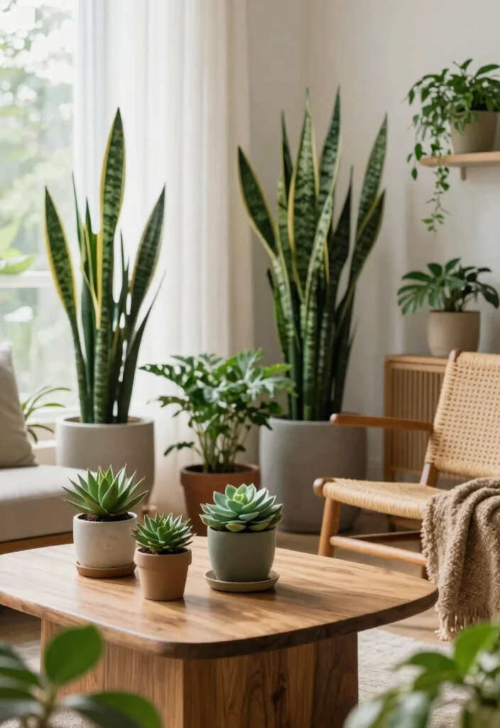 19 Decor Living Room Ideas: Easy Ways to Refresh Your Space - 4. Incorporate Natural Elements 1