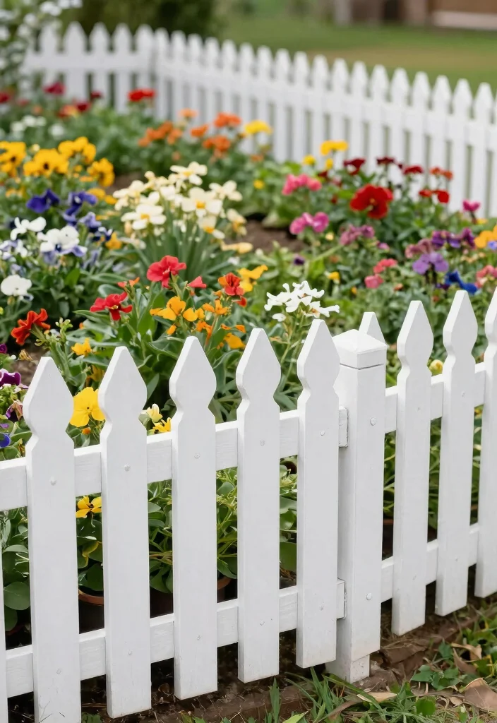 12 Cheapest Fence Ideas That Actually Look Good From the Street - 7. Farm-Style Picket Fencing 1