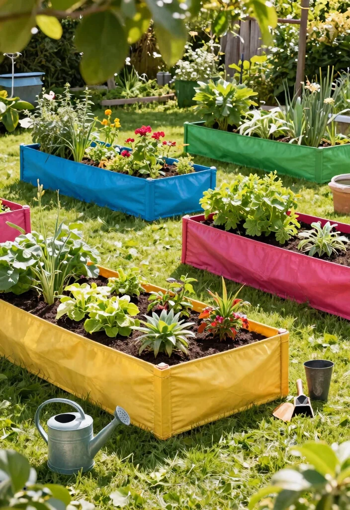12 Easy Raised Garden Beds That Build in Under an Hour - 7. Fabric Raised Garden Bed 1