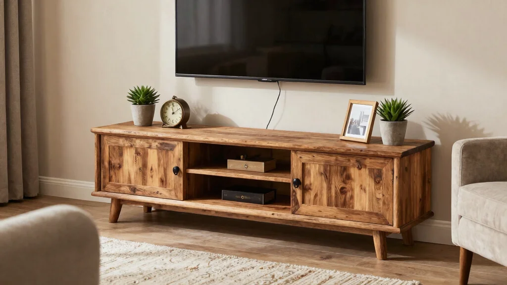 12 Farmhouse TV Stand Decor Ideas That Hide Ugly Cords