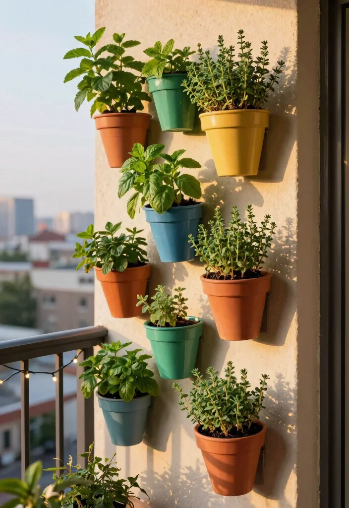 12 Small Balcony Decor Indian Ideas for Tight City Spaces - 1. Vertical Gardens for Maximum Greenery 1