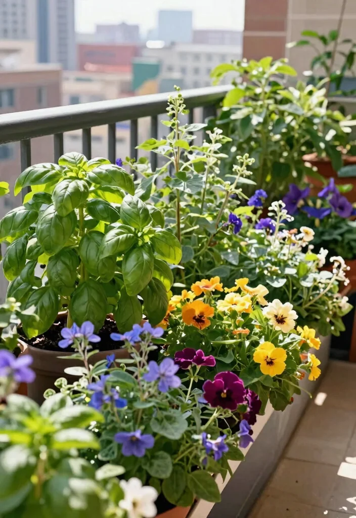 12 Small Balcony Decor Indian Ideas for Tight City Spaces - 12. Seasonal Rotations for Freshness 1