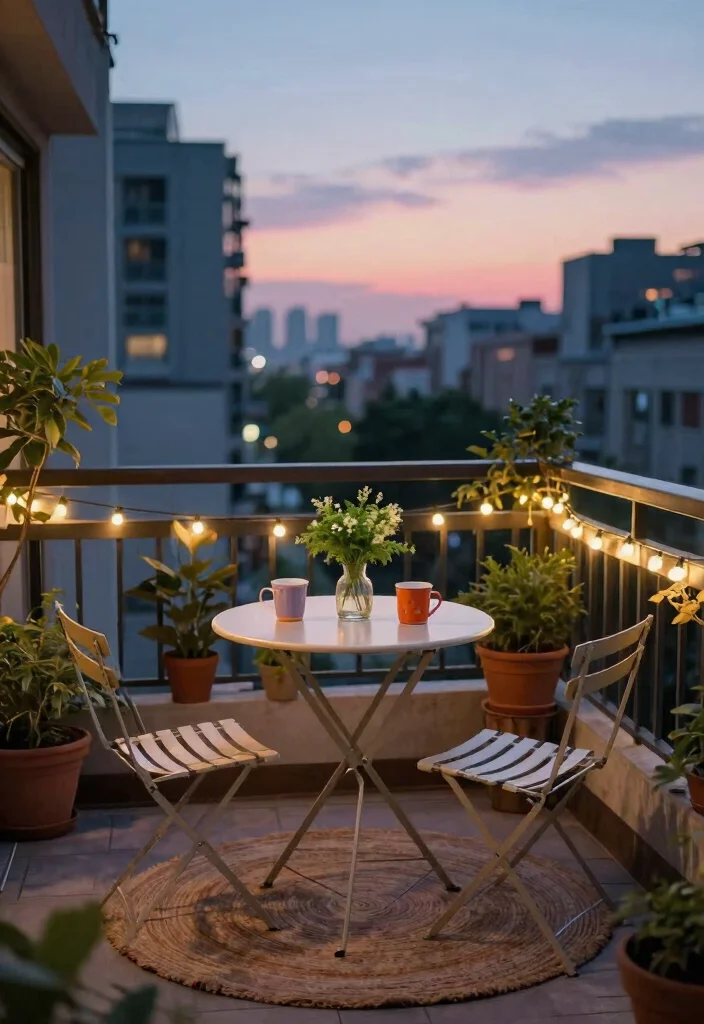 12 Small Balcony Decor Indian Ideas for Tight City Spaces - 2. Compact Furniture Solutions 1