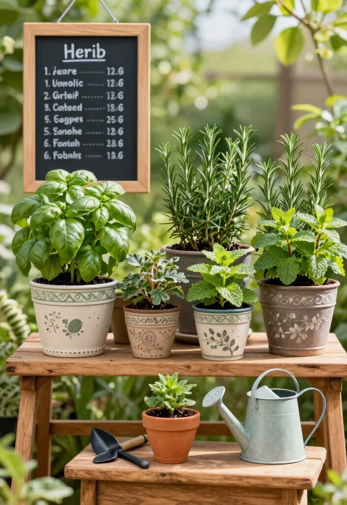 12 Small Outdoor Kitchen Ideas That Don't Need a Full Build-Out - 4. Herb Garden Kitchen 1