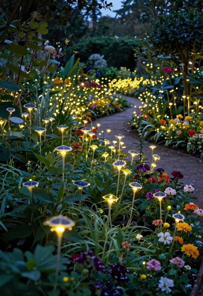 12 Solar Lights Ideas Outdoor Walkway Paths That Stay Lit All Night - 11. Solar Firefly Lights 1
