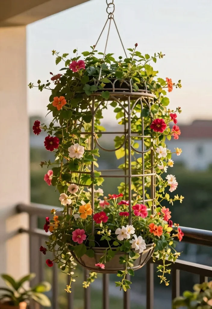 12 Trellis on House Ideas That Don't Damage Siding - 10. Hanging Trellis Options 1