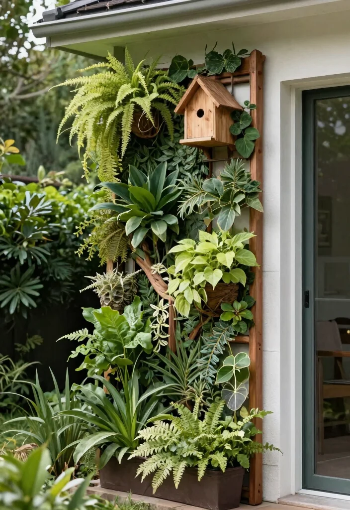 12 Trellis on House Ideas That Don't Damage Siding - 11. Biophilic Design Trellis 1